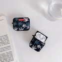 シュプリーム ブランド AirPods 3/2/1/Pro2ケース もみじ風 紛失防止 第1/2/3世代 SUPREME エアーポッズ1/2/3/プロ2カバー シリコンケース 収納便利 保護 メンズ レディース