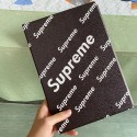 SUPREME ブランド ipad mini 6/9/proケース シュプリーム iPad Pro 2021/2020 激安 レザー 12.9/11inch 全機種対応 モノグラム 手帳型 アイパッドair4/8 2020/mini 6/5/4カバー 9.7インチ メンズ レディース