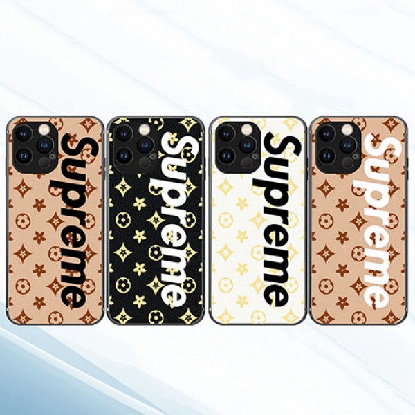 ルイヴィトン lv コンボ ブランド iphone 13 pro/13 pro max/13 miniケース 韓国風 シュプリーム supreme モノグラム ジャケット型 チェーン付き アイフォン13/12/11/x/xr/xs/se2/8/7カバー メンズ レディーズ