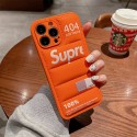 SUPREME ハイブランド iphone 14/14 pro/14 pro max/14 plusケース 芸能人愛用 シュプリーム ダウンジャケット レザー製 オーダーメイド アイフォン14/13/12/11カバー 耐衝撃 メンス レデイース