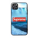 シュプリーム ブランド SUPREME iphone 13 pro/13 pro max/13 miniケース インスタ風 氷河柄 ジャケット型 全機種対応 モノグラム アイフォン13/12/11/xr/xs/x/8/7カバー 大人気 メンズ レディース