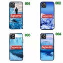 シュプリーム ブランド SUPREME iphone 13 pro/13 pro max/13 miniケース インスタ風 氷河柄 ジャケット型 全機種対応 モノグラム アイフォン13/12/11/xr/xs/x/8/7カバー 大人気 メンズ レディース