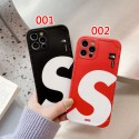 シュプリーム/ザ·ノース·フェイス コンボ ブランド iphone 13/13 pro/13 pro maxケース おしゃれ Supreme /The North Face 黒赤 アイフォン13/12/11/x/xr/xs/8/7カバー 大人気 メンズ レディース