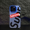 Supreme シュプリームシンプル iphone 15 14 16 pro max 13ケース おすすめ多機能 アイフォン15プロマックス 16 proケースハイブランド人気 芸能人愛用