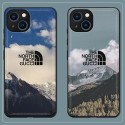 ザ.ノース.フェイス/The North Face ハイブランド iphone 14/14 Pro/14 Pro Max/13 Miniケース インスタ風 雪山柄 ステッチ レザー製 ジャケット型 モノグラム アイフォン14/13/12/11/x/xr/xs/8/7カバー 大人気 メンズ レディーズ