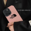 The North Face ブランド iPhone 14/14 pro/14 pro maxケース ザ・ノース・フェイス コードゥロイ柄 モノグラム ピンク色 ジャケット型 アイフォン14/13/12/11/x/xs/xr/8 plus/7 plusカバー 全面保護 メンズ レディース