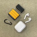 THE NORTH FACE ザノースフェイス ブランド AirPods pro2/3/2/1ケース スーツケース風 モノグラム柄 第1/2/3世代 保護 エアーポッズ3/プロ2ケース 潮流 カラビナ付き 紛失防止 収納 軽量 便利 メンズ レディーズ