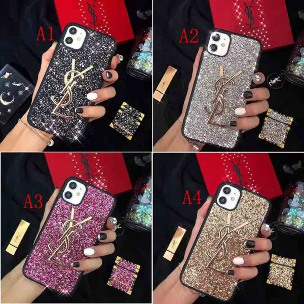 YSL イブ.サンローラン ブランド iphone 15/14pro/13 pro/13 pro max/13 miniケース インスタ風 キラキラ アイフォン13/12/11/x/xr/xs/8/7ケース 大人気 メンズ レディース