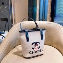 Chanel/シャネルブランド バケットバッグ レディース おしゃれ ショルダーバッグ ギフト プレゼント 小さめ 大人 肩掛け キャンバス