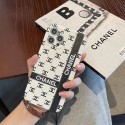 CHANEL シャネル iphone13/13 mini/13 pro/13pro maxペアケース 刺繍ロゴ ブランド 男女兼用 iPhone 12/12 pro maxフルーカバー 流行り 人気 メンズレディース アイフォン11/x/8/7レザーケース