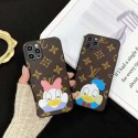 L V/ルイヴィトン Iphine13/13mini/13 pro maxケース レザー製高級ブランドケース 可愛いキャラクターモノグラム  iphone12 mini/12 promaxカバー メンズレディース 爆安 iPhone11/ｘ/8/7ケース 芸能人愛用