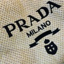 プラダ/Pradaブランド バック ハンドバッグ 手提げ 肩掛けバッグ 編み 帆布 レディース