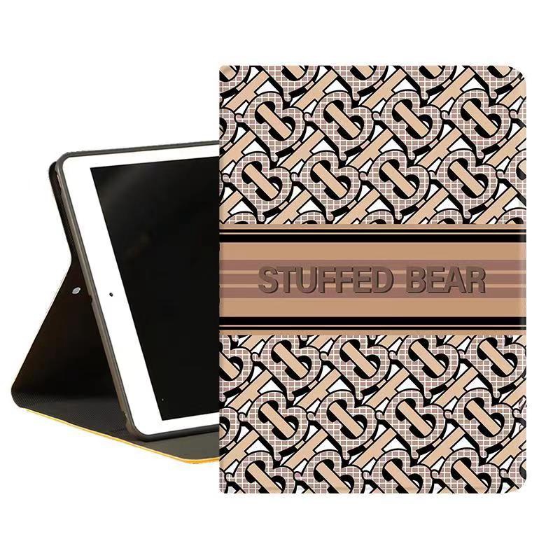 Burberry ブランド ipad 10/mini 6/9/pro 2022/2021ケース お洒落 モノグラム バーバリー スタンド付き