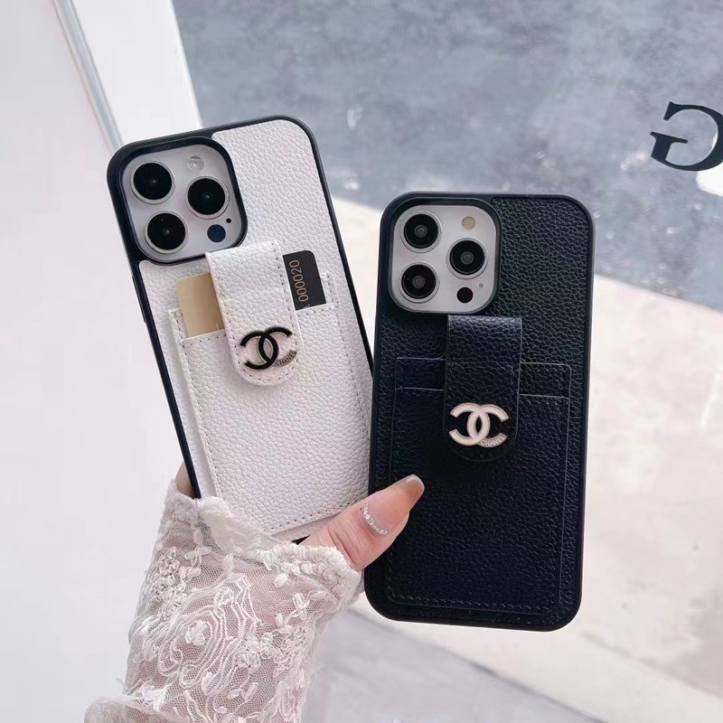 Chanel ブランド iPhone 14 Plus/14 Pro Maxケース シャネル 韓国風 カード収納 バッグ レザー製 モノグラム Galaxy S23+/S23 Plus/S23 Ultra