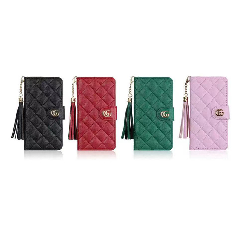 Gucci ブランド iphone 14/14 pro/14 pro max/14 plusケース 激安 手帳型 グッチカード収納 チェーン付き