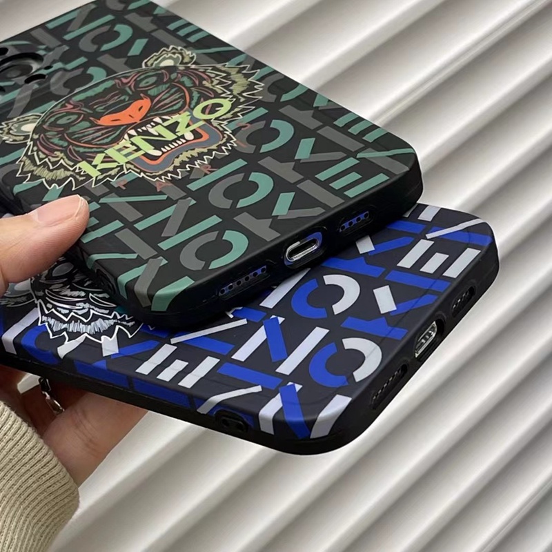 Kenzo ハイブランド iphone 14/14 pro/14 pro max/14 plusケース 激安 ケンゾー 虎頭柄 モノグラム カラー