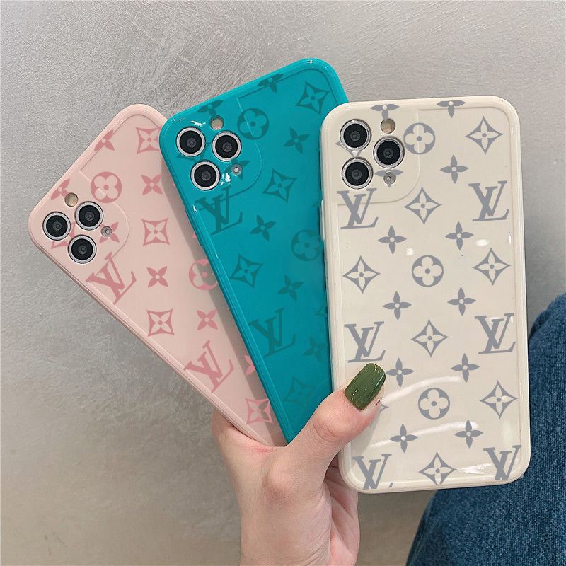 ヴィトン LV ブランド アイフォン13/13pro max miniカバー INS風モノグラム 彩色 TPU ジャケット 芸能人 男女