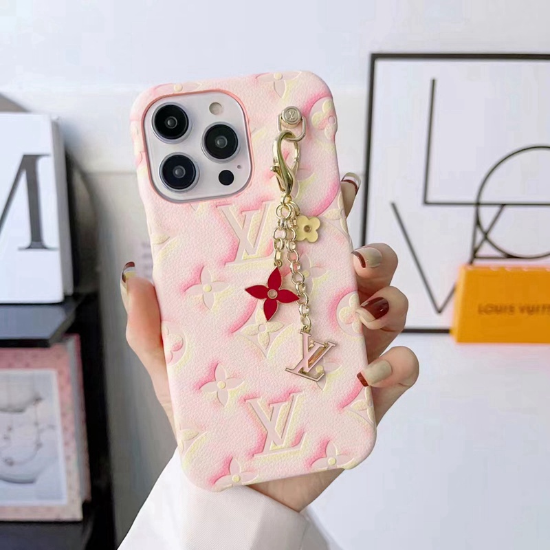 LV ルイヴィトン ブランド iphone 14/14 pro/14 pro maxケース 激安 ジャケット型 金属チェーン付き