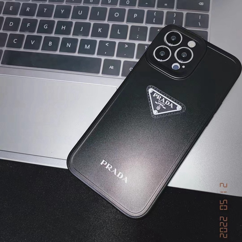 Prada ハイブランド iphone 13/13 pro/13 pro maxケース インスタ風 プラダ ビジネス モノグラム