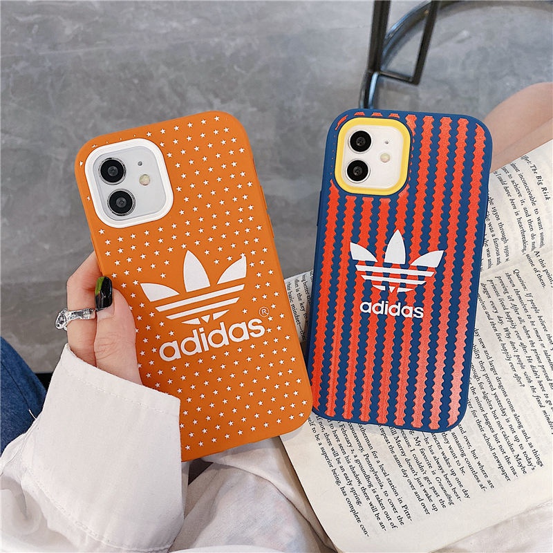 ADIDAS ブランドiphone 13pro/13mini/13pro maxケース 個性ジャケット型 モノグラム 激安 シリコン