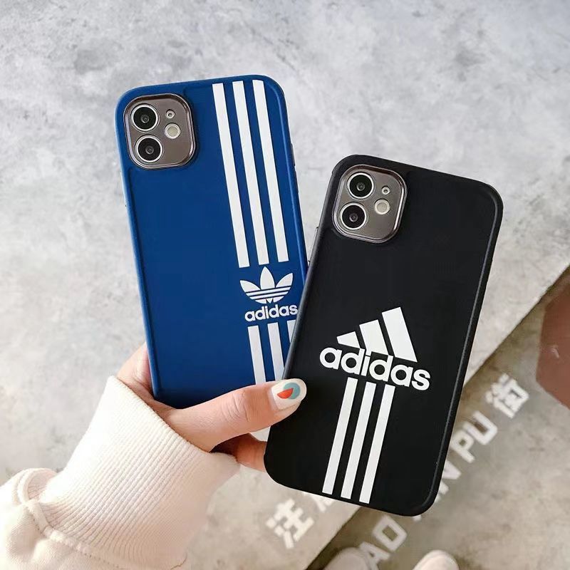 アディダス adidas ハイブランド アイフォン13/13pro max/13miniカバー 可愛い 三つ葉 トレフォイル 縞 3本線 ジャケット 男女