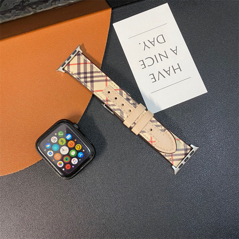 バーバリーiwatch ultra3 10 11 7 8 9 バンド