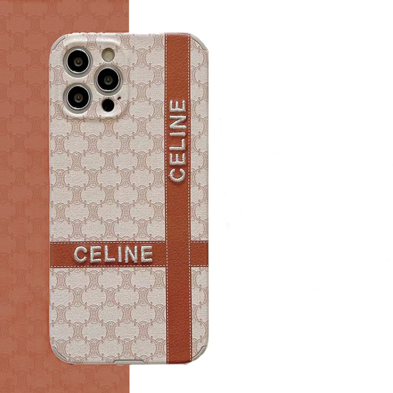 Celine セリーヌブランド シンプル アイフォン13/12/12 pro/12 mini/12 pro maxカバー セレブ愛用 男女通用