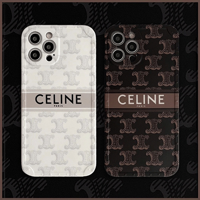 Celine/iセリーヌ ブランドiphone 13pro/13mini/13pro maxケース 個性ジャケット型 モノグラム 激安 シリコン