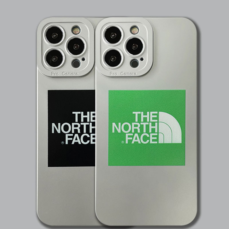 THE NORTH FACE ブランド iphone 13 pro/13 pro max/13 miniケース 芸能人愛用 オシャレ風 メッキ ザ.ノース.フェイス