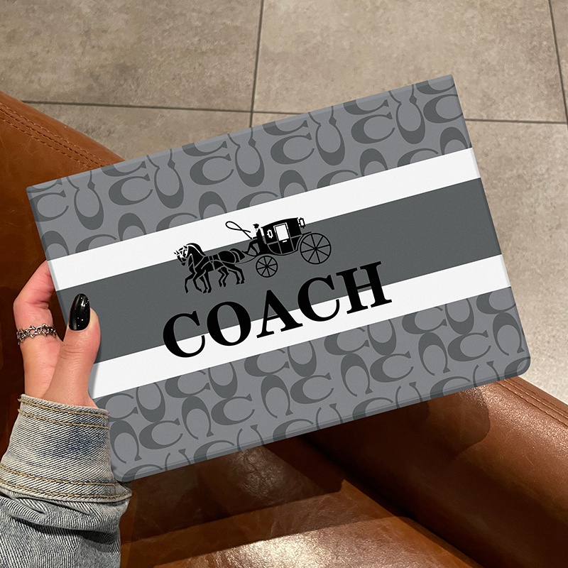 コーチCoachブランド アイポッドエアー5/ミニ6/9カバー手帳型モノグラム第5世代セレブ愛用スタンド男女