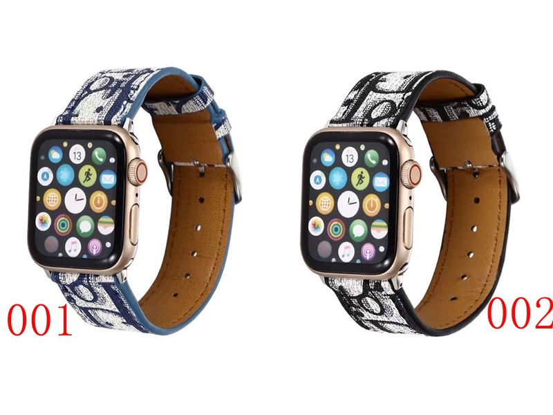 Dior アップルウォッチ12 se3 11 10 ULTRA3 9 8/se2革ベルト
