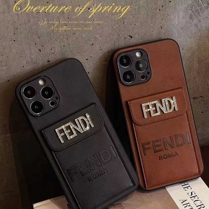 Fendi フェンデイアイフォン15プラス スマホケース 可愛いレディース ins風