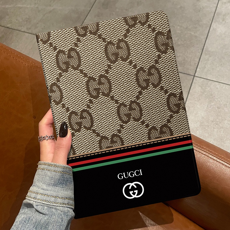 グッチGucciブランドipad air5/mini6/9カバー安い手帳型オリジナル ダミエ第5世代 アイパッドエアー5男女