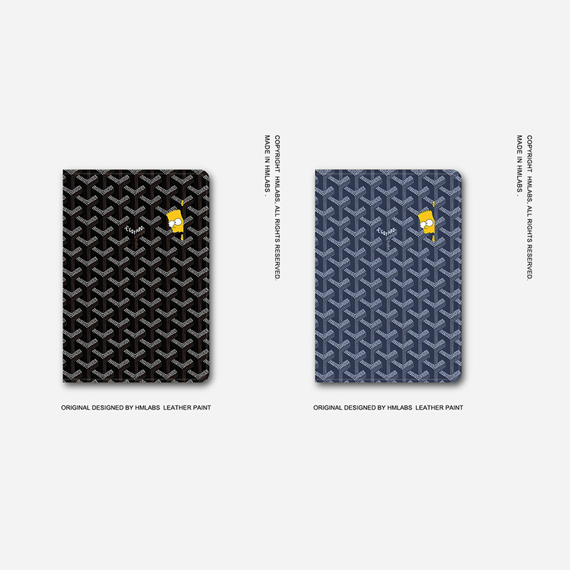 GOYARD ザ・シンプソンズ ゴヤール ハイブランド ipad air 第5世代/mini 6/9ケース お洒落 手帳型