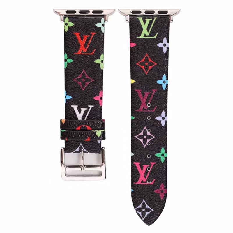 lv ヴィトン アップル ウォッチ 7/6ベルト 革ケース 芸能人愛用 腕時計ストランプ