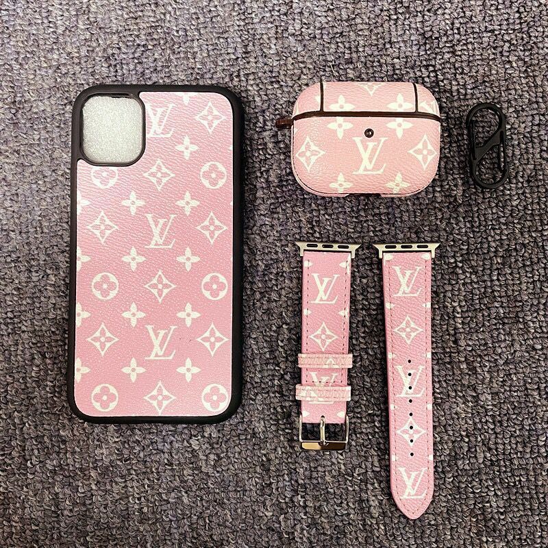 ルイヴィトン ブランド iphone se3/14/14 pro/14 pro max/13 miniケース LV 3点セット AirPods3/pro2ケース 安い 芸能人愛用