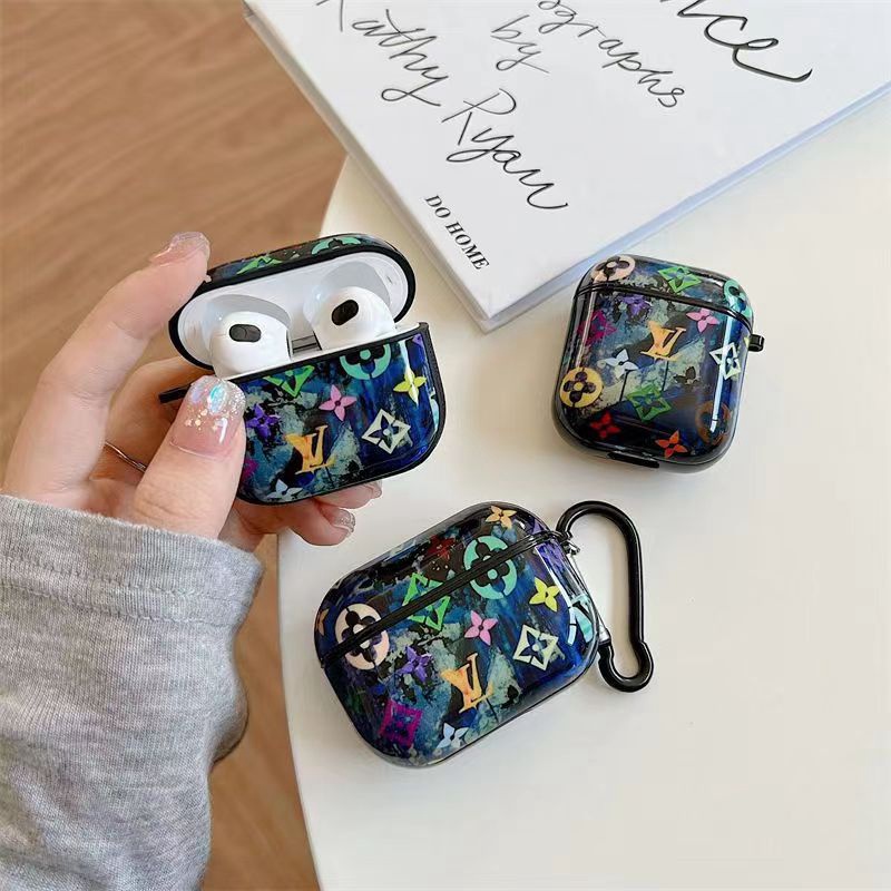 シュプリーム ヴィトン オフホワイトairpods pro2/3ケースins矢印カラビナ モノグラム ブランド エアーポッズ3/プロ2 収納