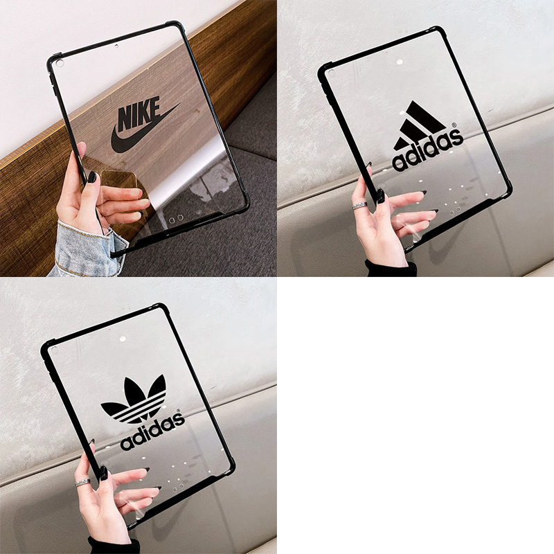 ADIDAS/アディダス NIKE/ナイキ ブランド ipad 10/pro 2022ケース クリアケース ガラス ジャケット型 アイパッド10/プロ2022カバー 激安 全機種対応 モノグラム