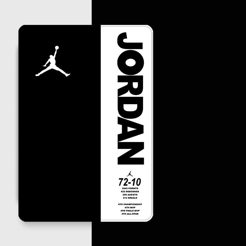Air Jordan  ブランド ipad mini 6/9/pro 2020/2021ケース 手帳型 シンプル エアジョーダン