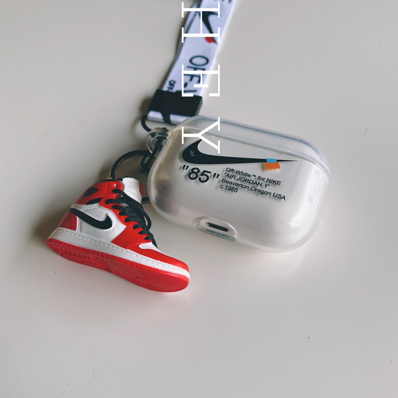 ナイキ Nike ハイブランド エアーポッズ3ケース可愛い クリア チェーン付 モノグラム 便利 モノグラム 男女通用 保護性