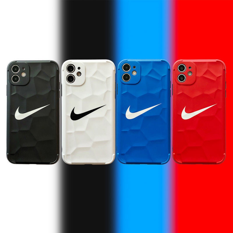 NIKE/ナイキ iphone 13 pro/13 pro max/13 miniケース おしゃれ ブランド 個性 石柄 韓国風 純色 大人気