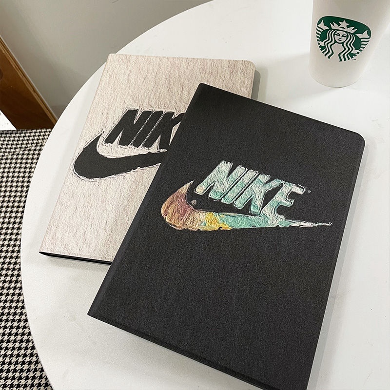 Nike/ナイキ ハイブランド iPad air 第5世代/mini 6/9/Pro 2021ケース レザー製 全機種対応 手帳型