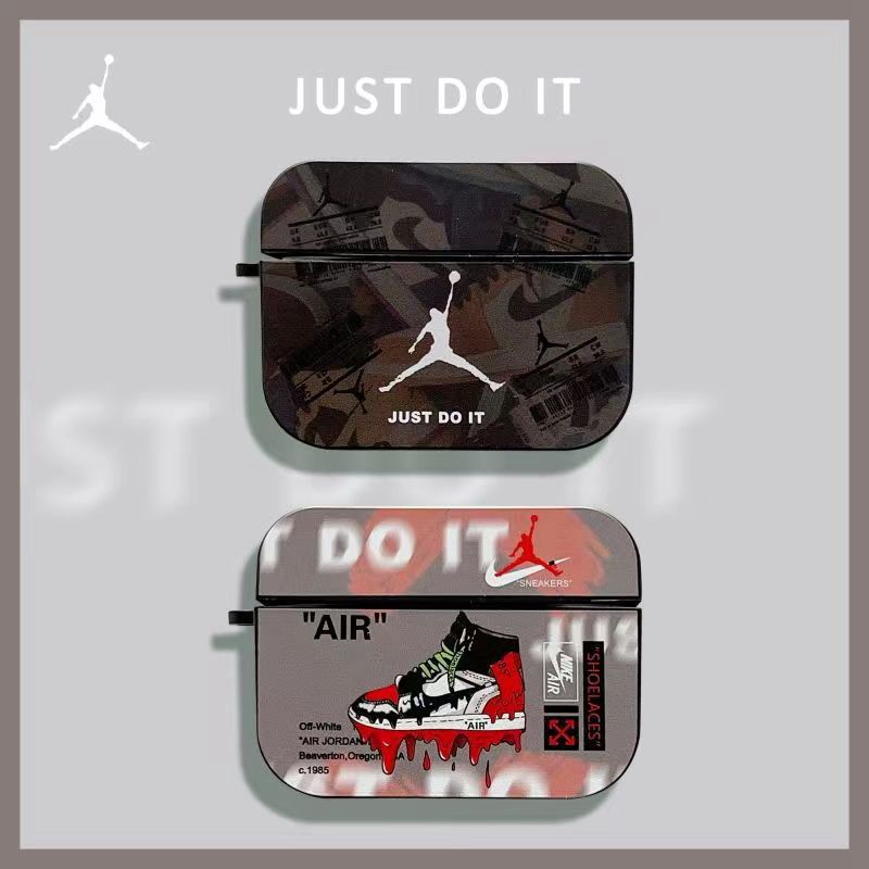 Air Jordan ジョーダン Nike ナイキ Off-White コラボ ブランド Airpods pro 2/3/pro/2/1ケース 個性 モノグラム スポーツ靴