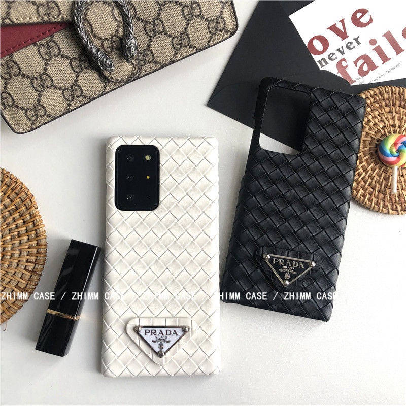 Prada プラダ ブランド iPhone se3/13/13 Pro/13 Pro Maxケース 芸能人愛用 モノグラム ステッチ ジャケット型