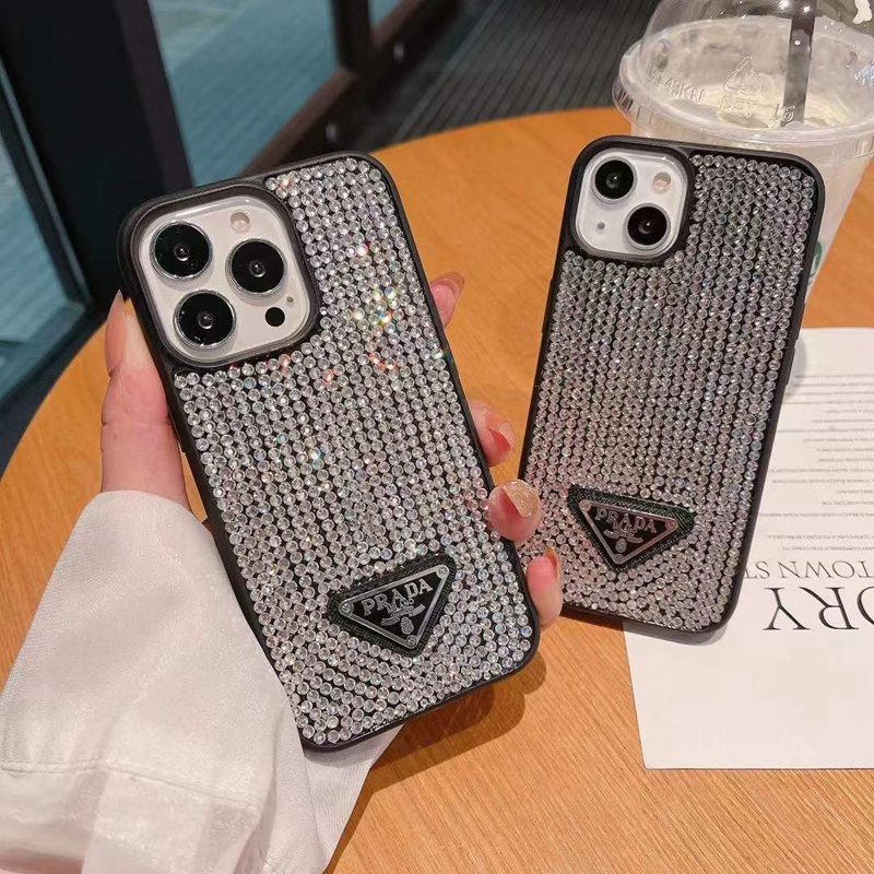 PRADA ブランド iphone 13/13 pro/13 pro maxケース おしゃれ きらきら プラダ ジャケット型