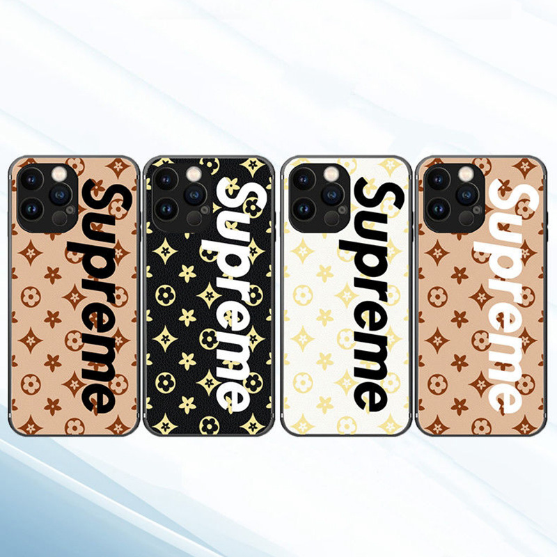 ルイヴィトン lv コンボ ブランド iphone 13 pro/13 pro max/13 miniケース 韓国風 シュプリーム supreme モノグラム チェーン付き