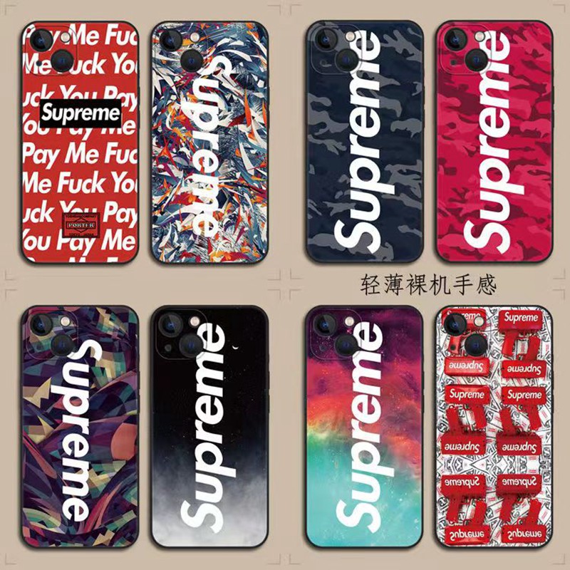 Supreme シュプリームブランドiphone15pro max16 plus 16ケース