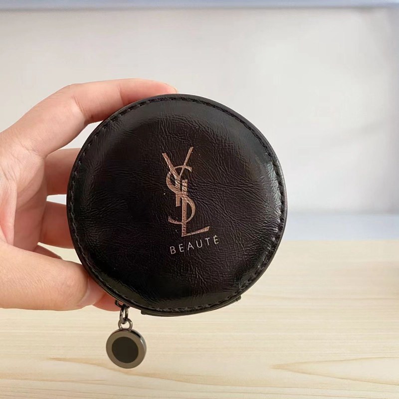 YSL/イブ・サンローラン ブランド Airpods pro2/3/pro/2/1ケース オシャレ レザー製 収納バッグ型 小銭入れ チェーン付き 紛失防止